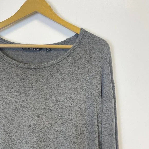 Athleta Gray Long Sleeve Top - Picture 5 of 10
